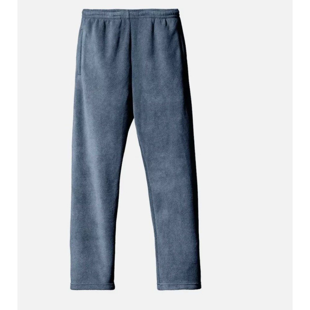 Yeezy Gap Polar Fleece Dark Blue Jogging Sweatpants Men's Size Large‎